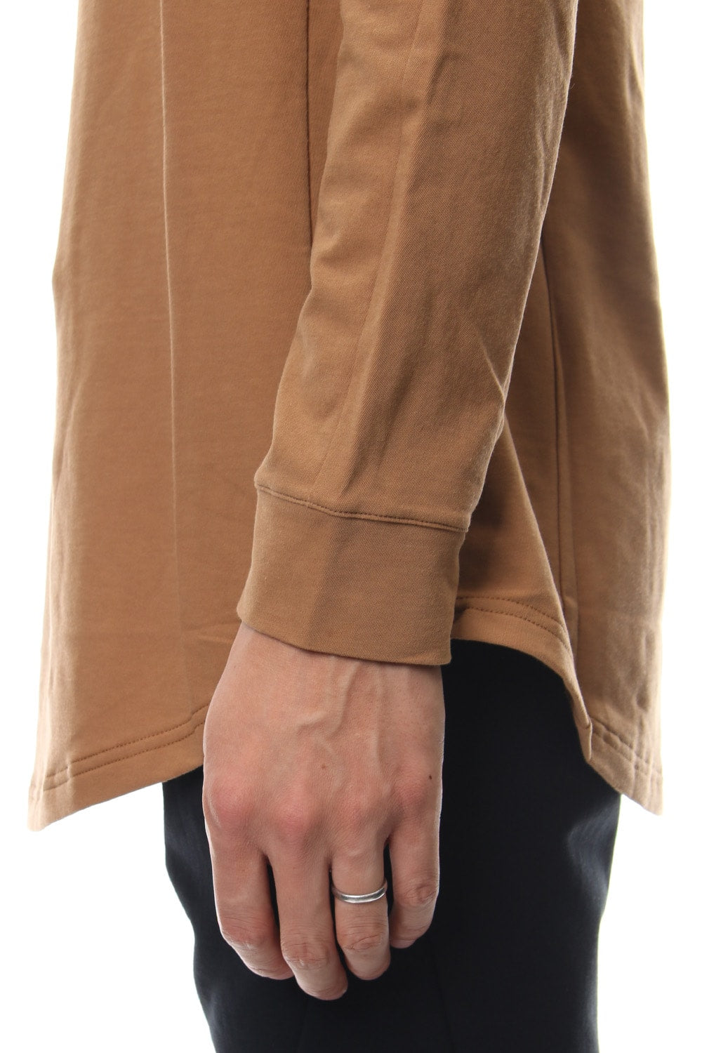 Long Sleeve Inlay Knit Jersey