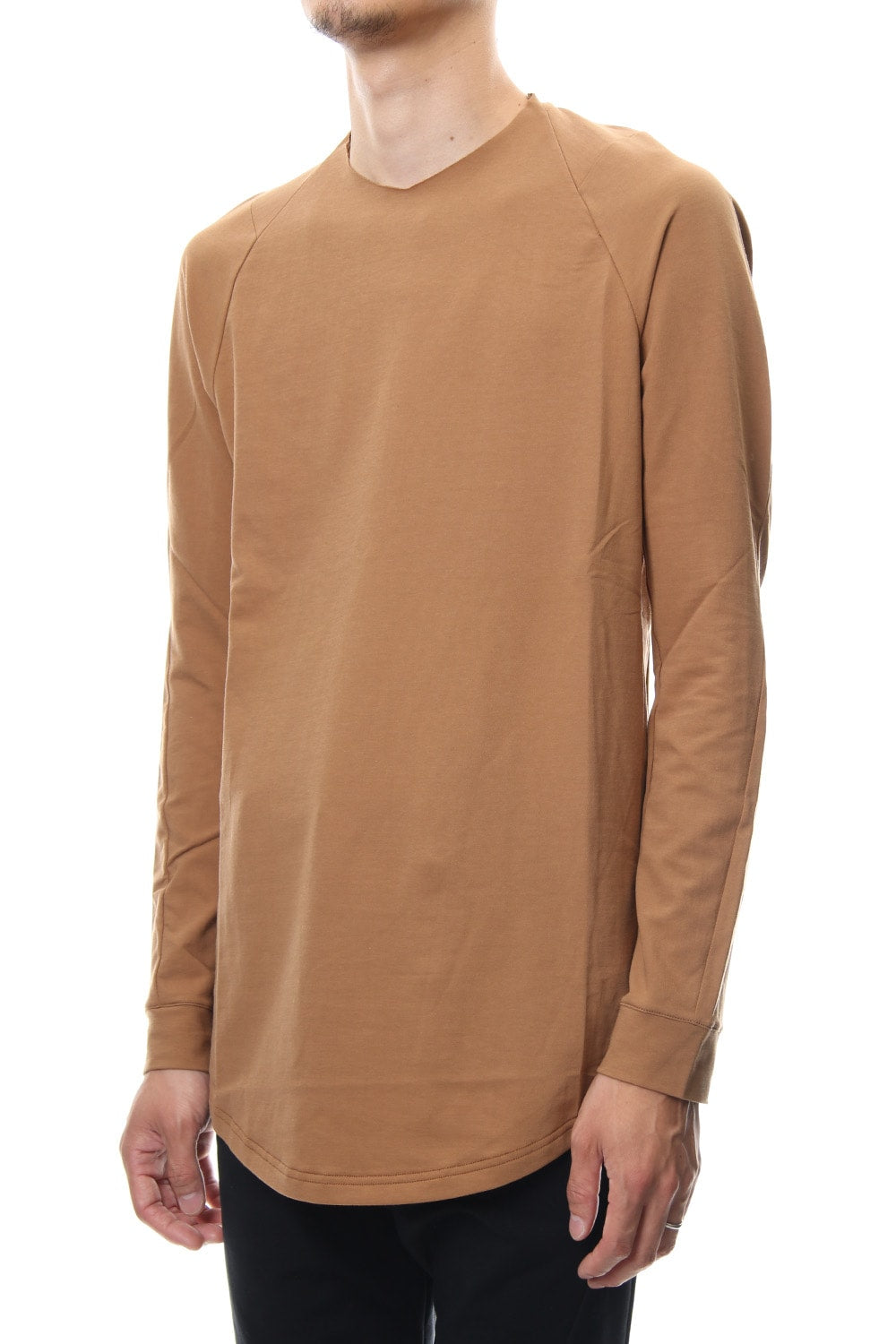 Long Sleeve Inlay Knit Jersey