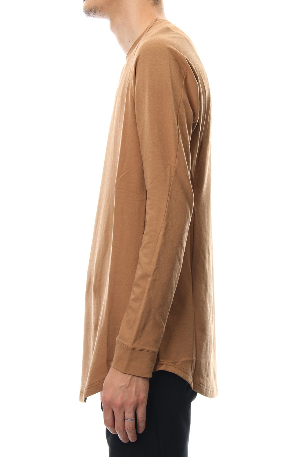 Long Sleeve Inlay Knit Jersey