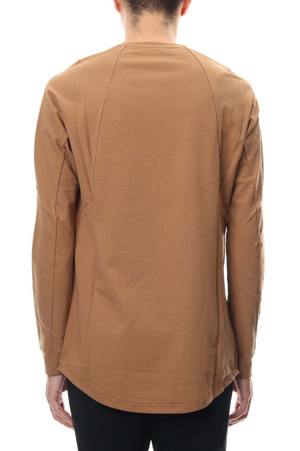 Long Sleeve Inlay Knit Jersey