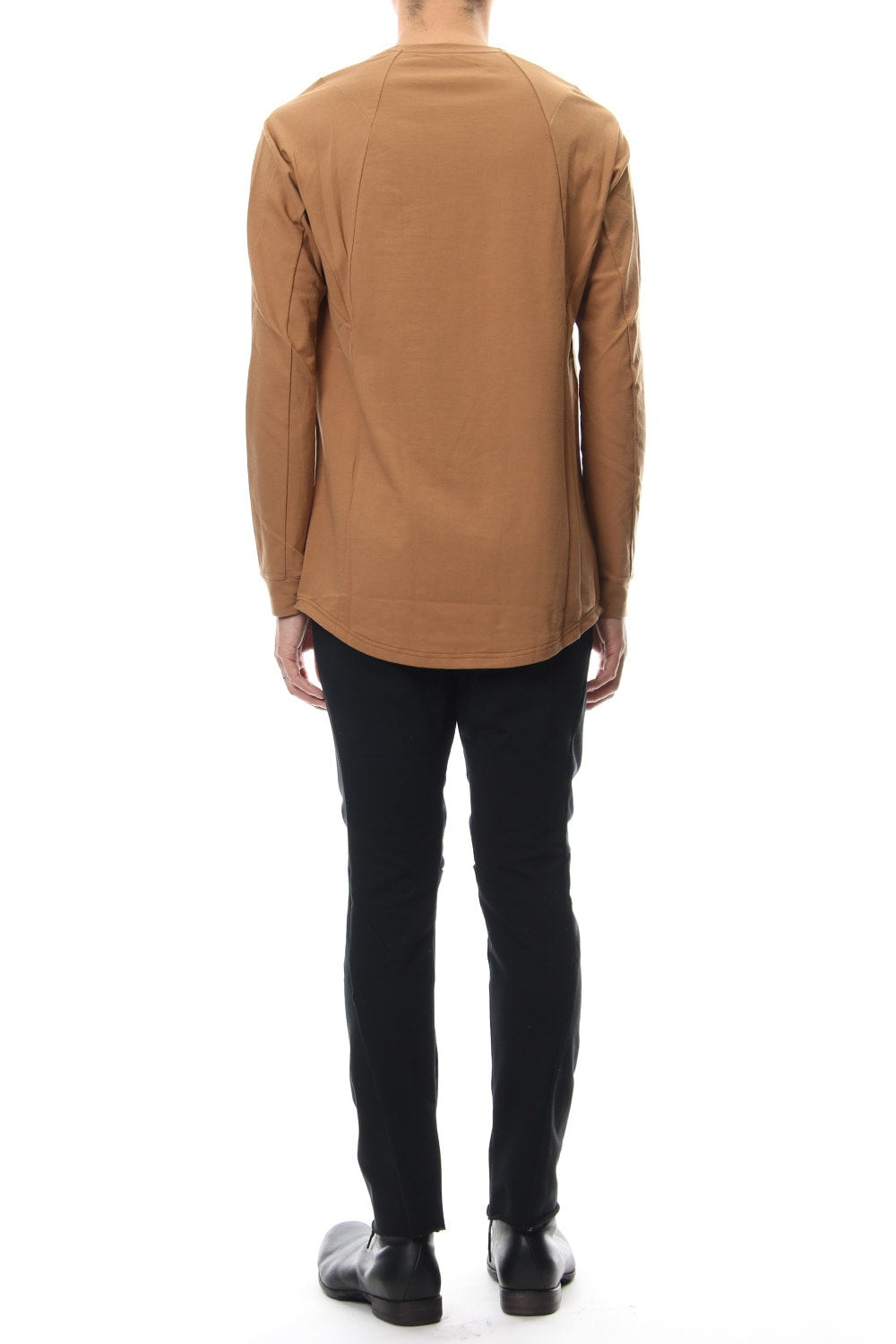 Long Sleeve Inlay Knit Jersey