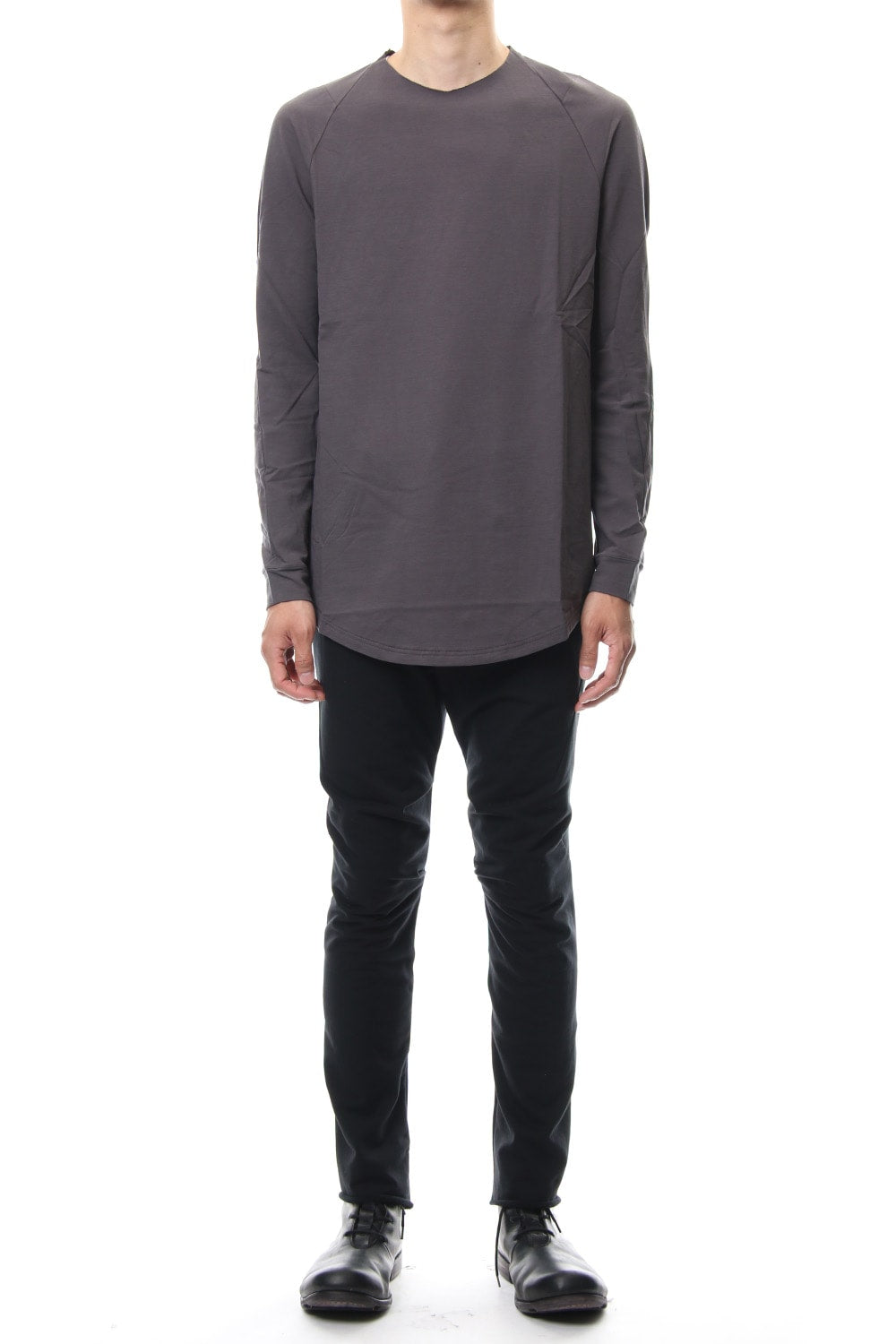 Long Sleeve Inlay Knit Jersey