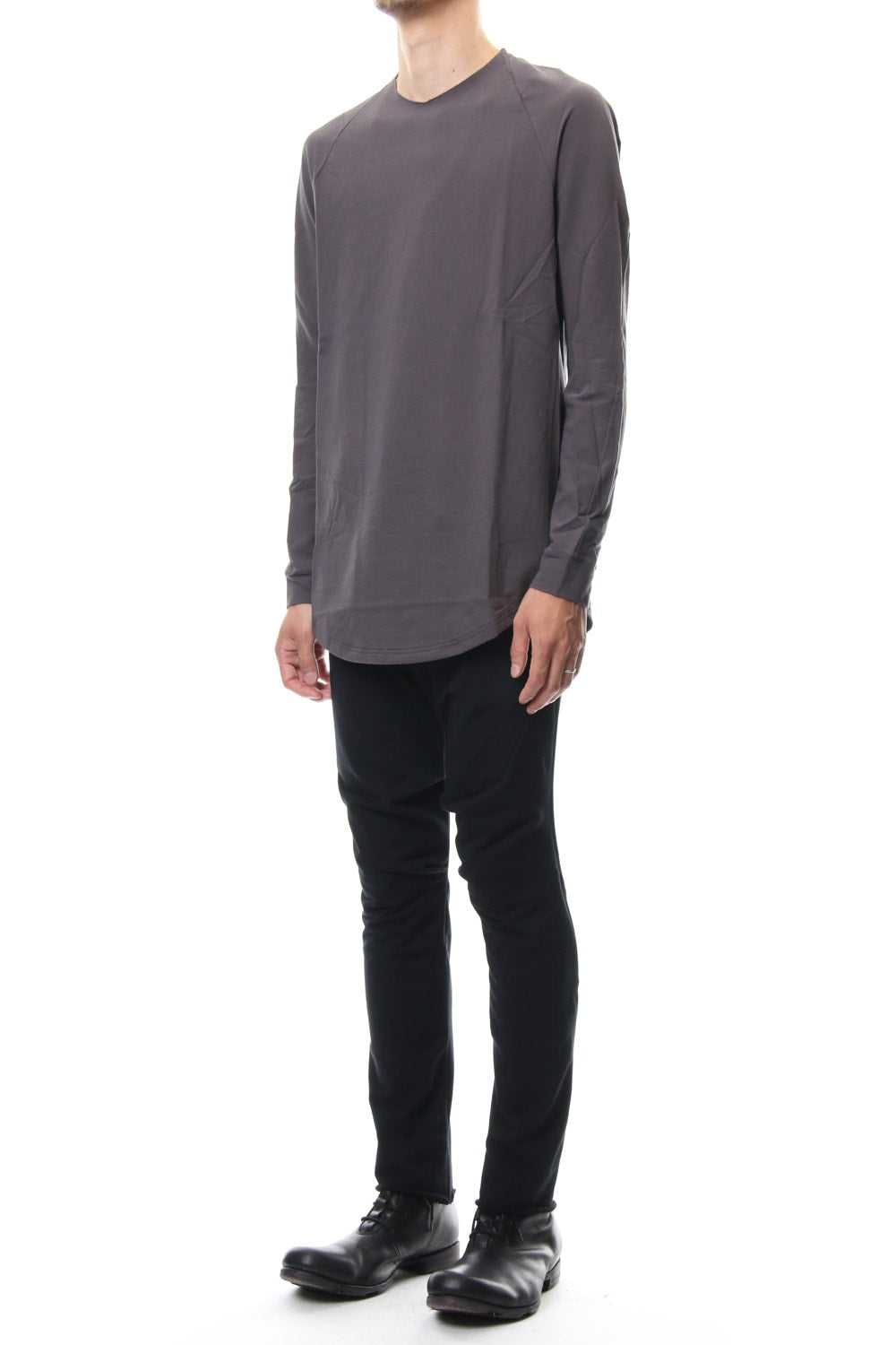 Long Sleeve Inlay Knit Jersey