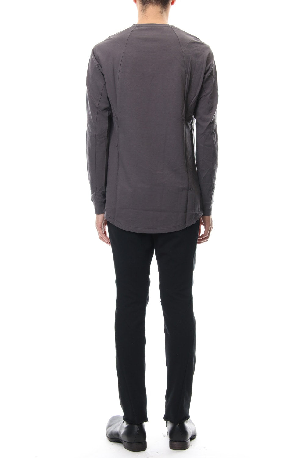 Long Sleeve Inlay Knit Jersey