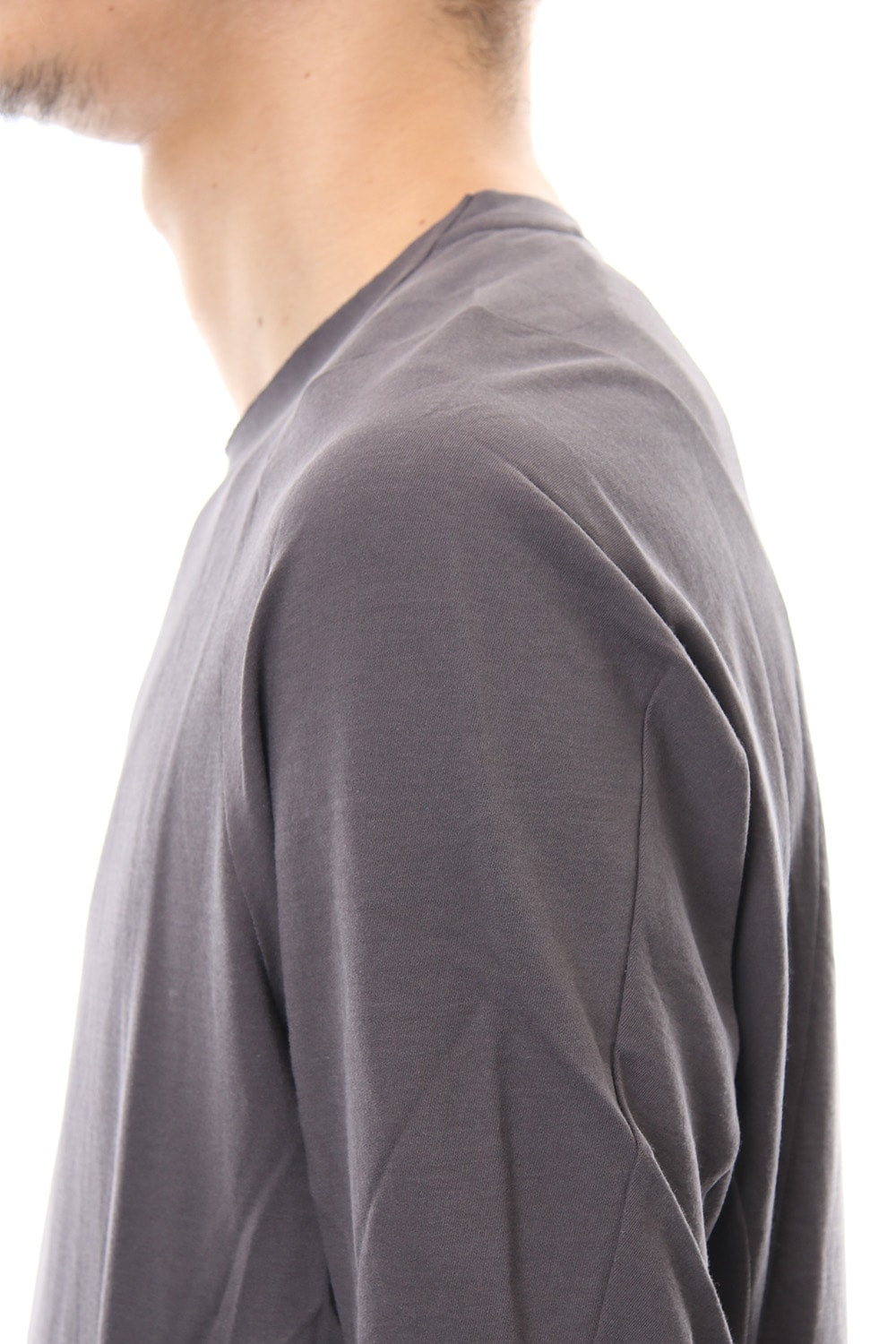 Long Sleeve Inlay Knit Jersey