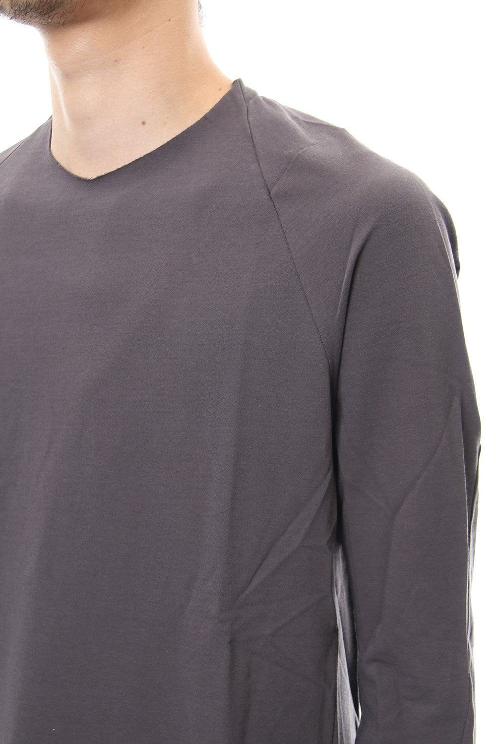 Long Sleeve Inlay Knit Jersey