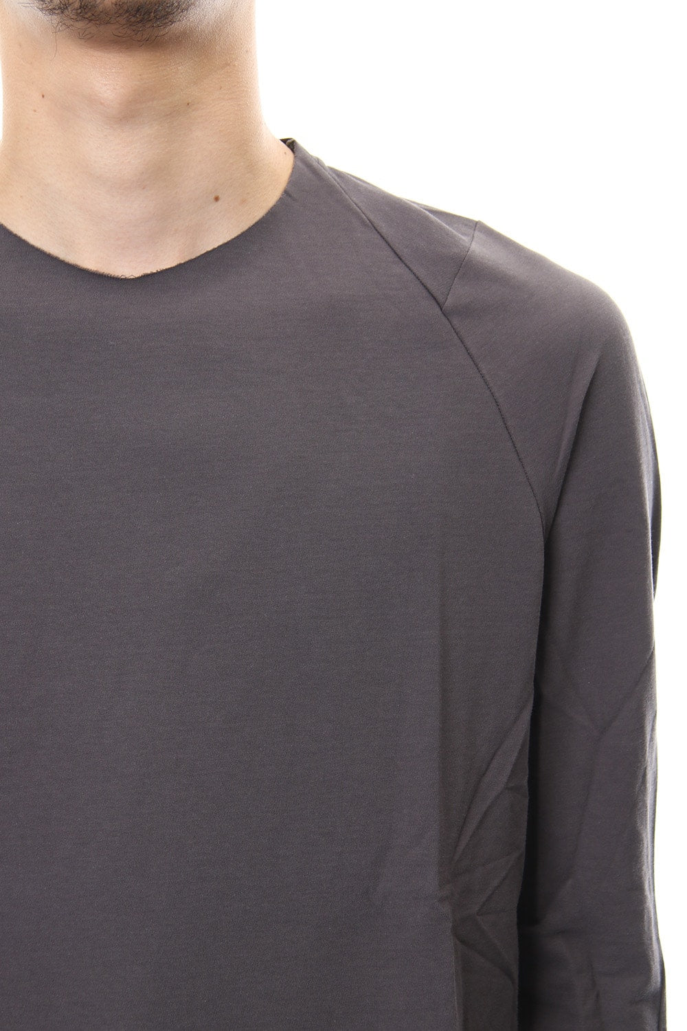 Long Sleeve Inlay Knit Jersey