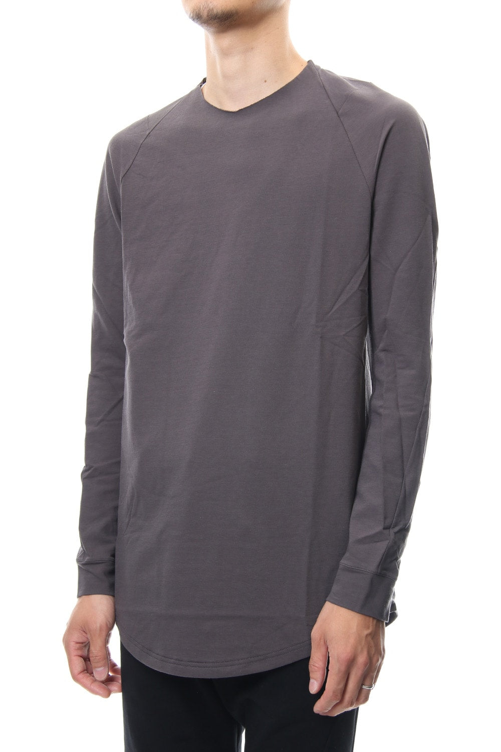 Long Sleeve Inlay Knit Jersey