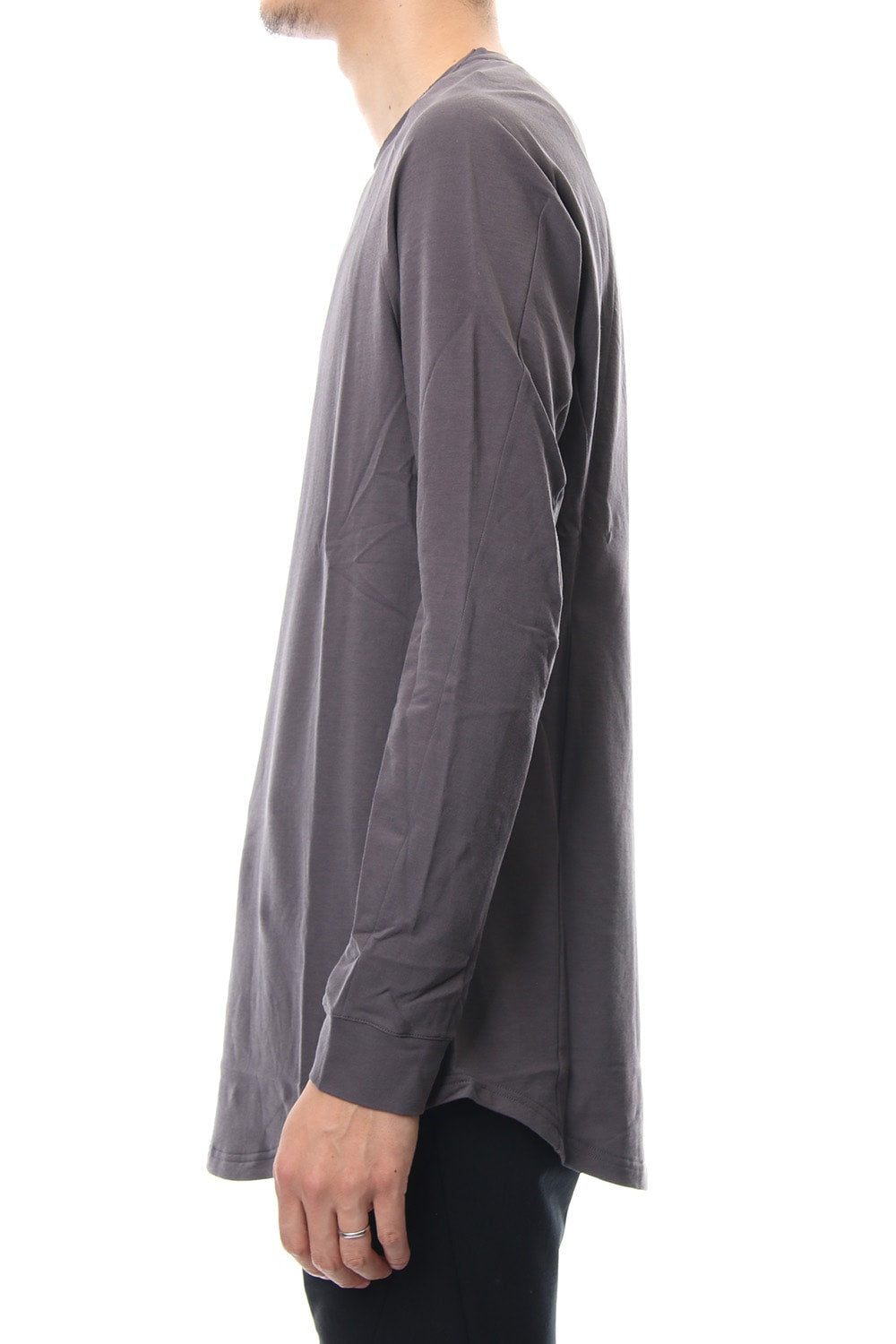 Long Sleeve Inlay Knit Jersey