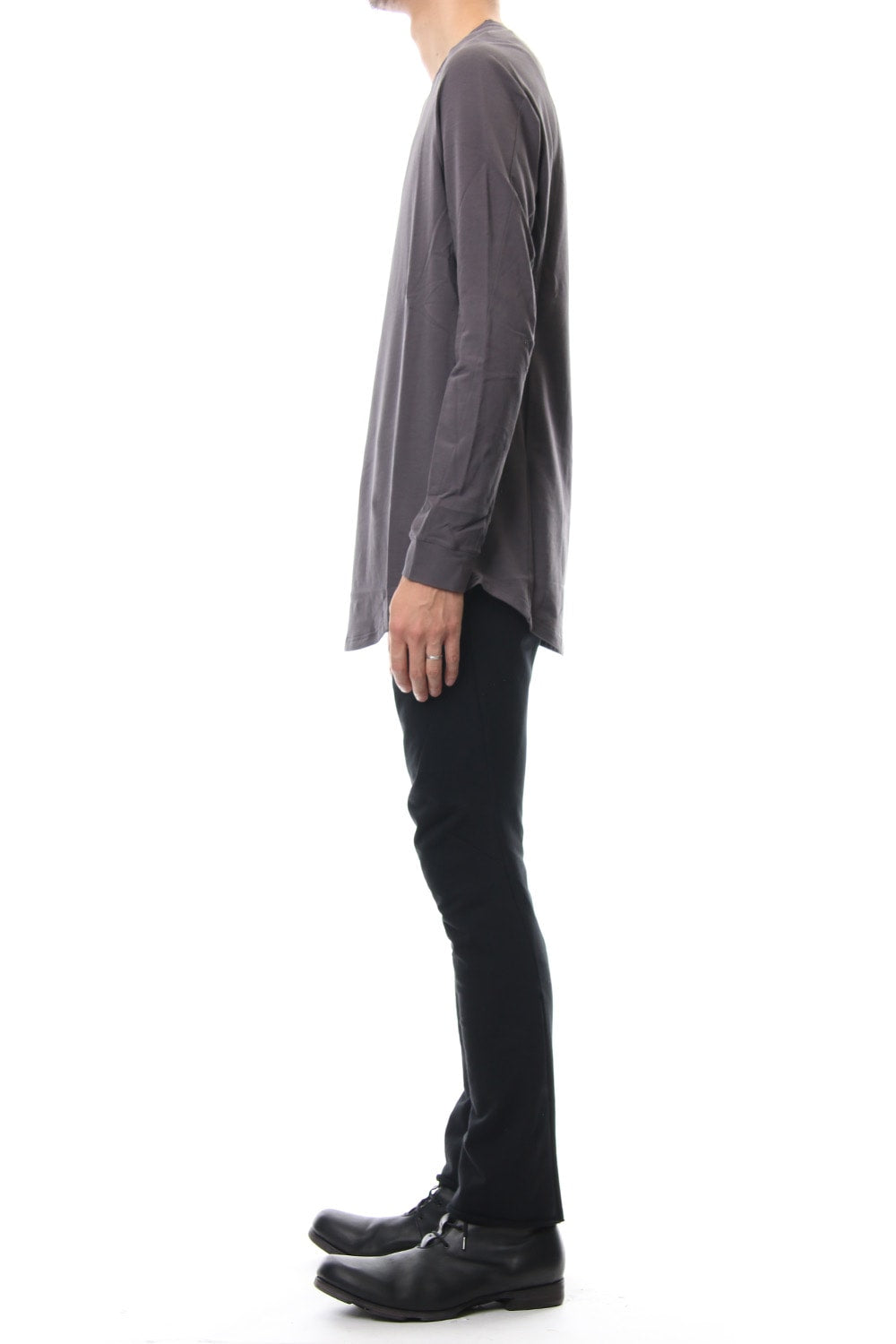 Long Sleeve Inlay Knit Jersey