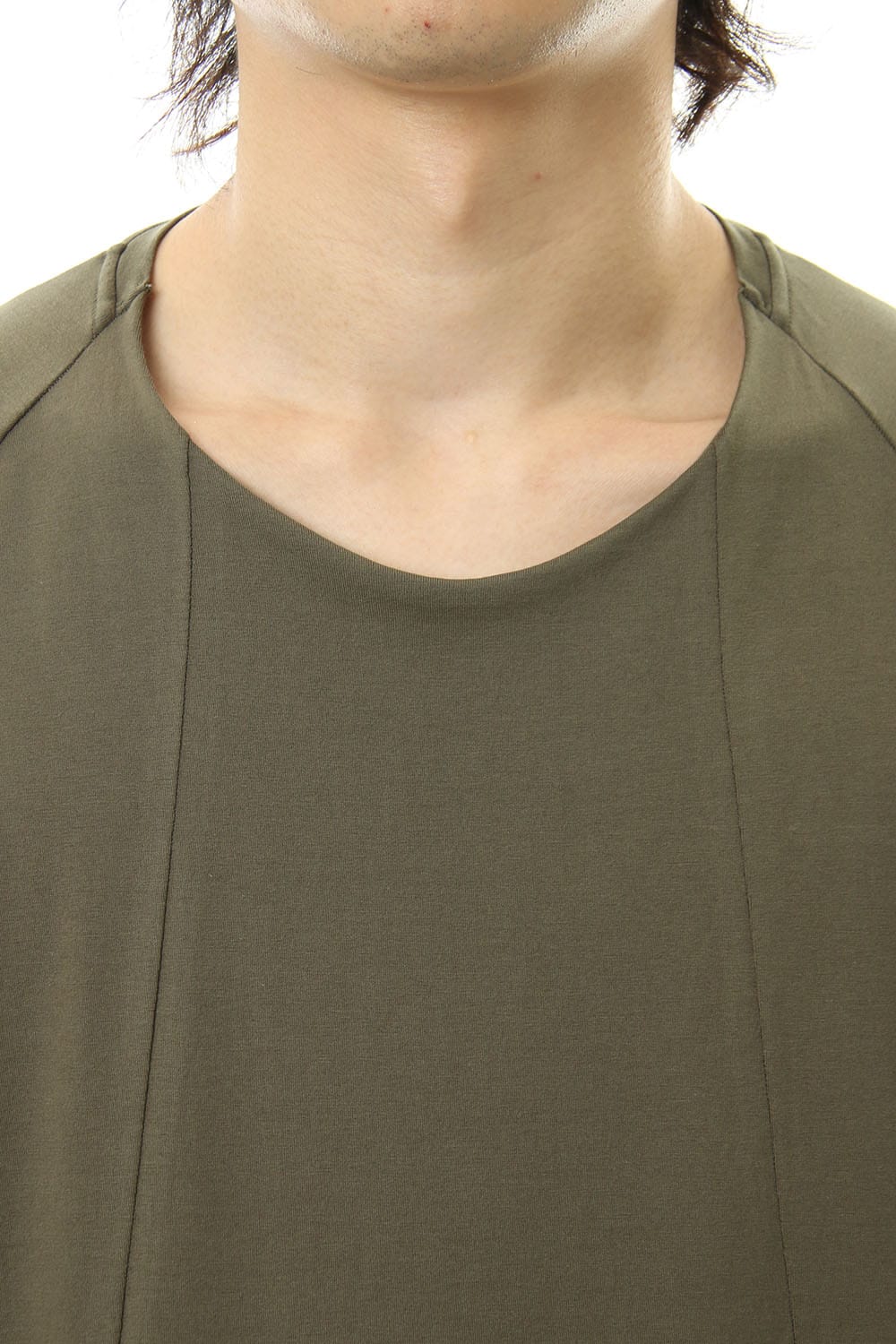 ロング スリーブ ルーズ フィット 80/2 コットン ジャージー