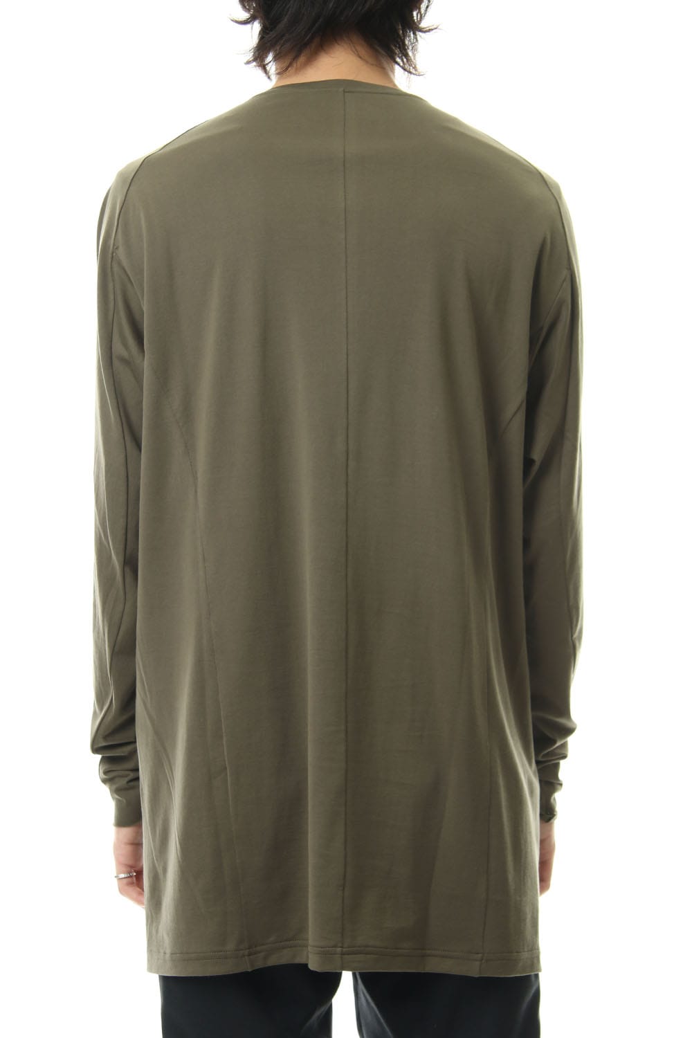 ロング スリーブ ルーズ フィット 80/2 コットン ジャージー