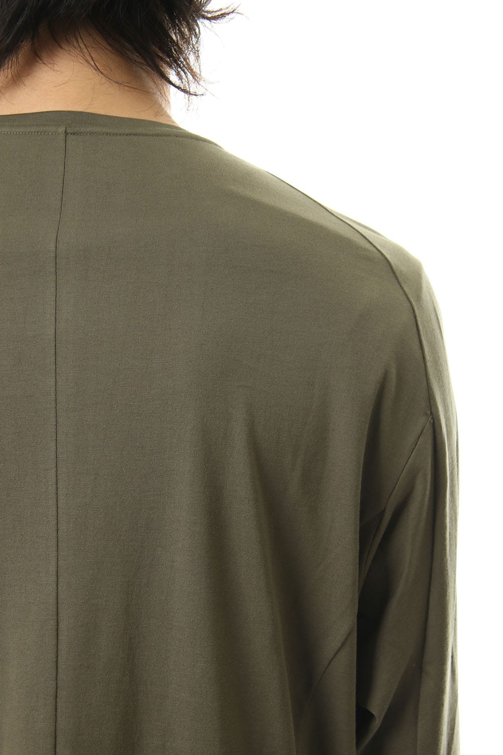 ロング スリーブ ルーズ フィット 80/2 コットン ジャージー