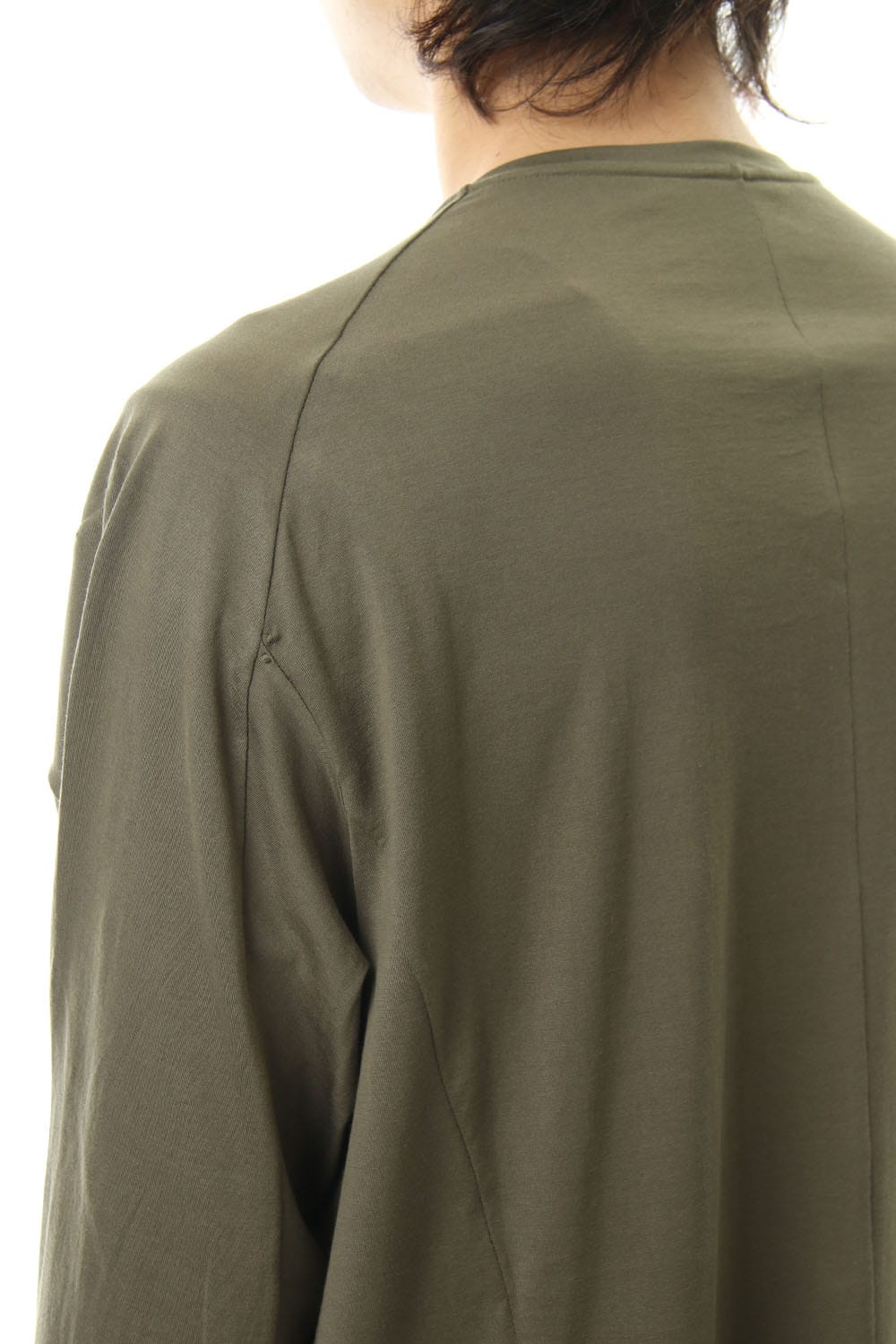 ロング スリーブ ルーズ フィット 80/2 コットン ジャージー