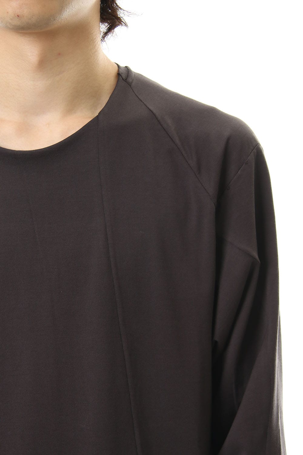 ロング スリーブ ルーズ フィット 80/2 コットン ジャージー