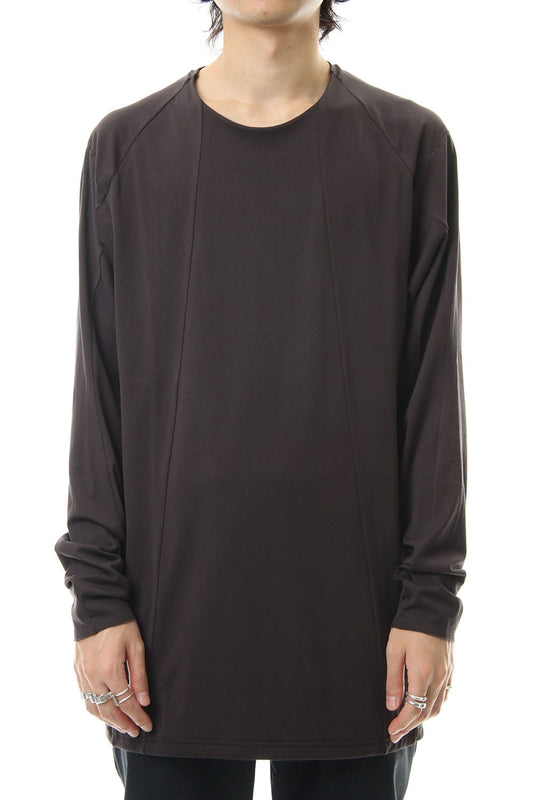 ロング スリーブ ルーズ フィット 80/2 コットン ジャージー