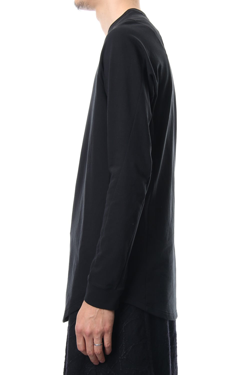 Long Sleeve Inlay Knit Jersey