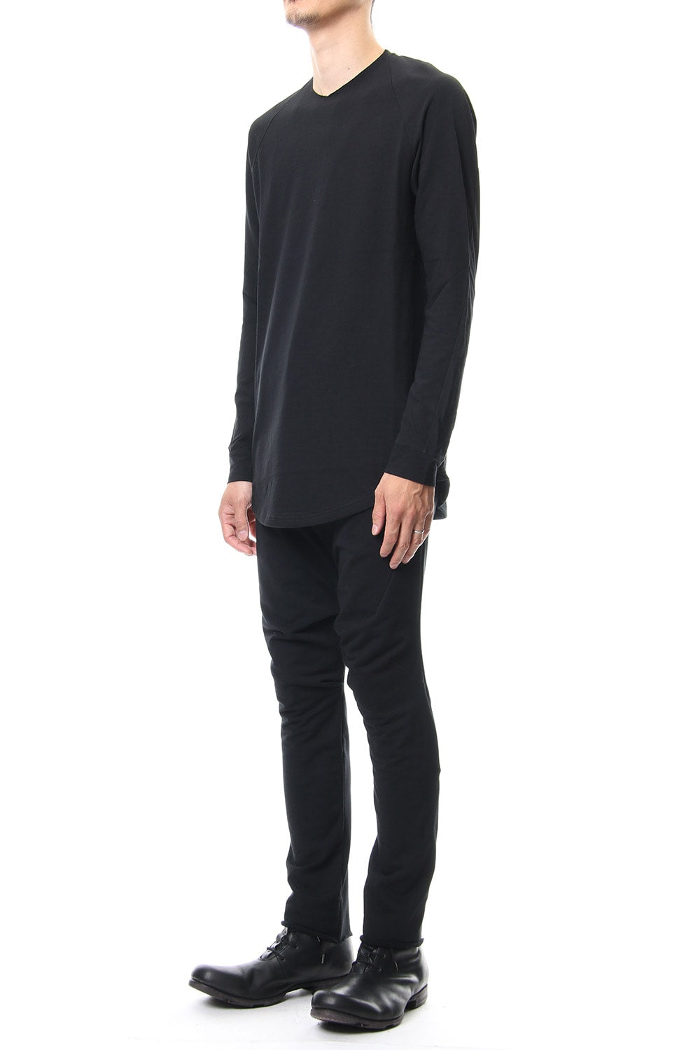 Long Sleeve Inlay Knit Jersey