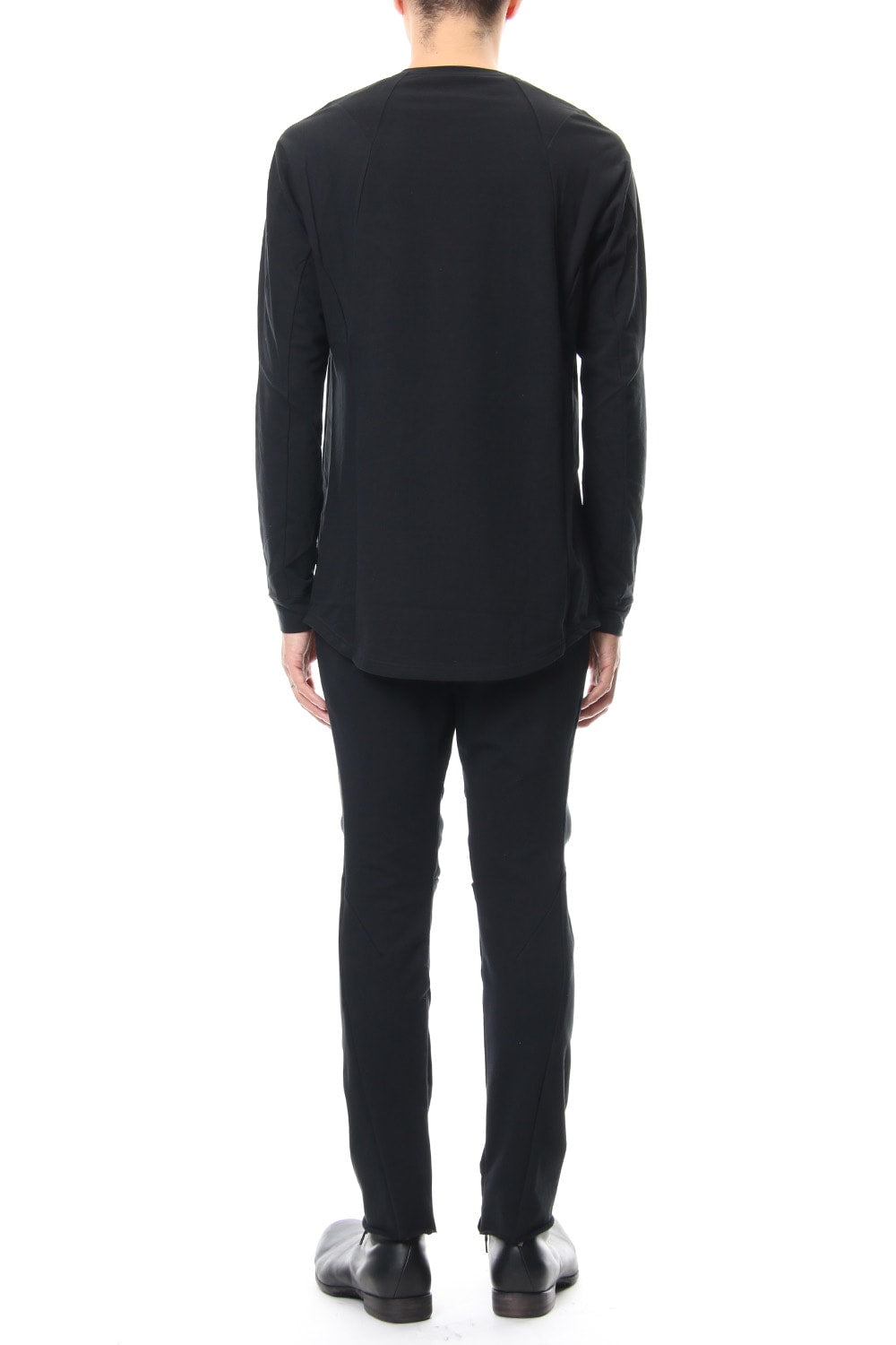 Long Sleeve Inlay Knit Jersey