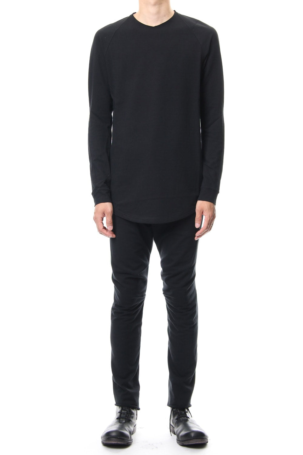 Long Sleeve Inlay Knit Jersey