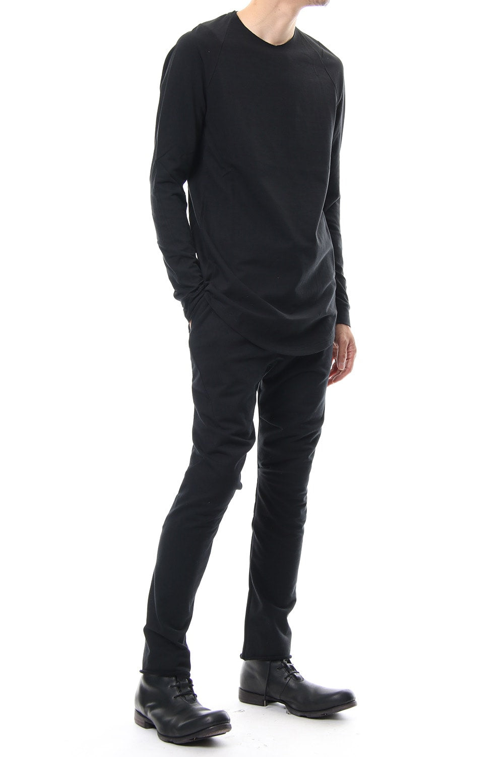 Long Sleeve Inlay Knit Jersey