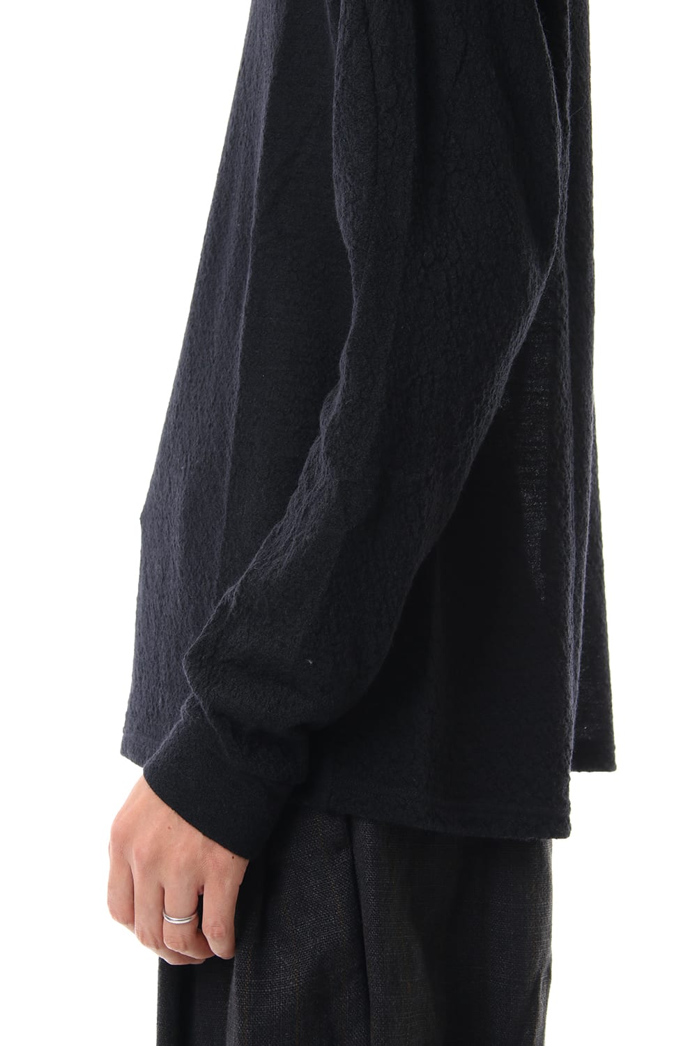 ロング スリーブ ウール / アルパカ ジャージー