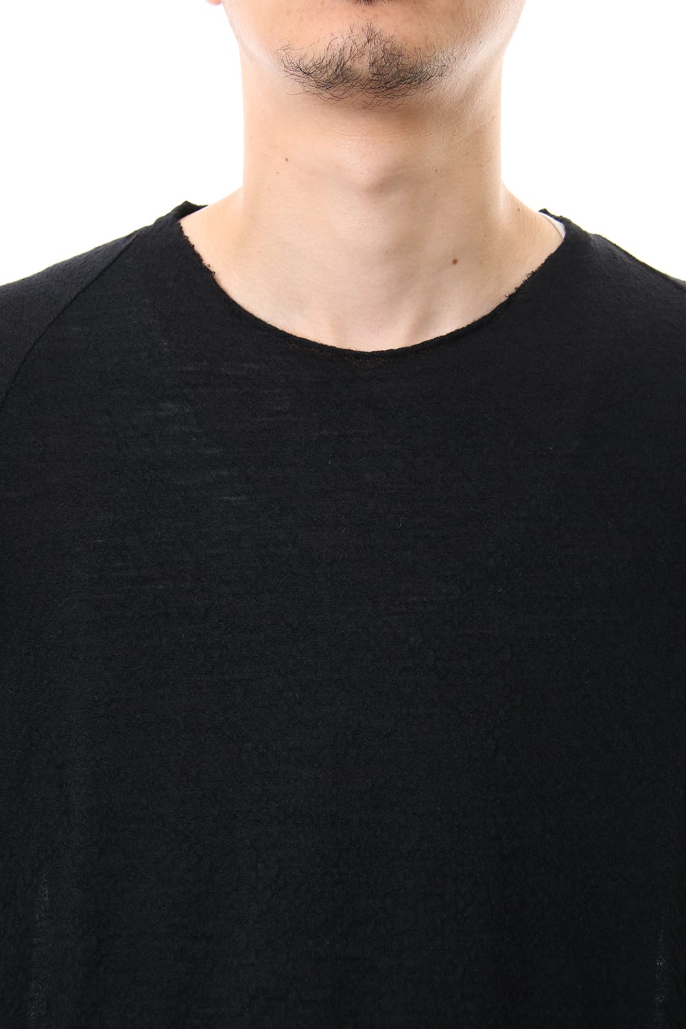 ロング スリーブ ウール / アルパカ ジャージー