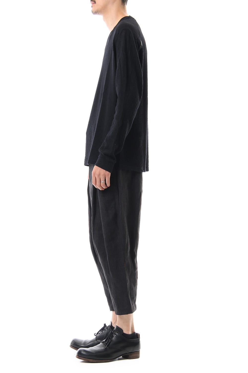 ロング スリーブ ウール / アルパカ ジャージー