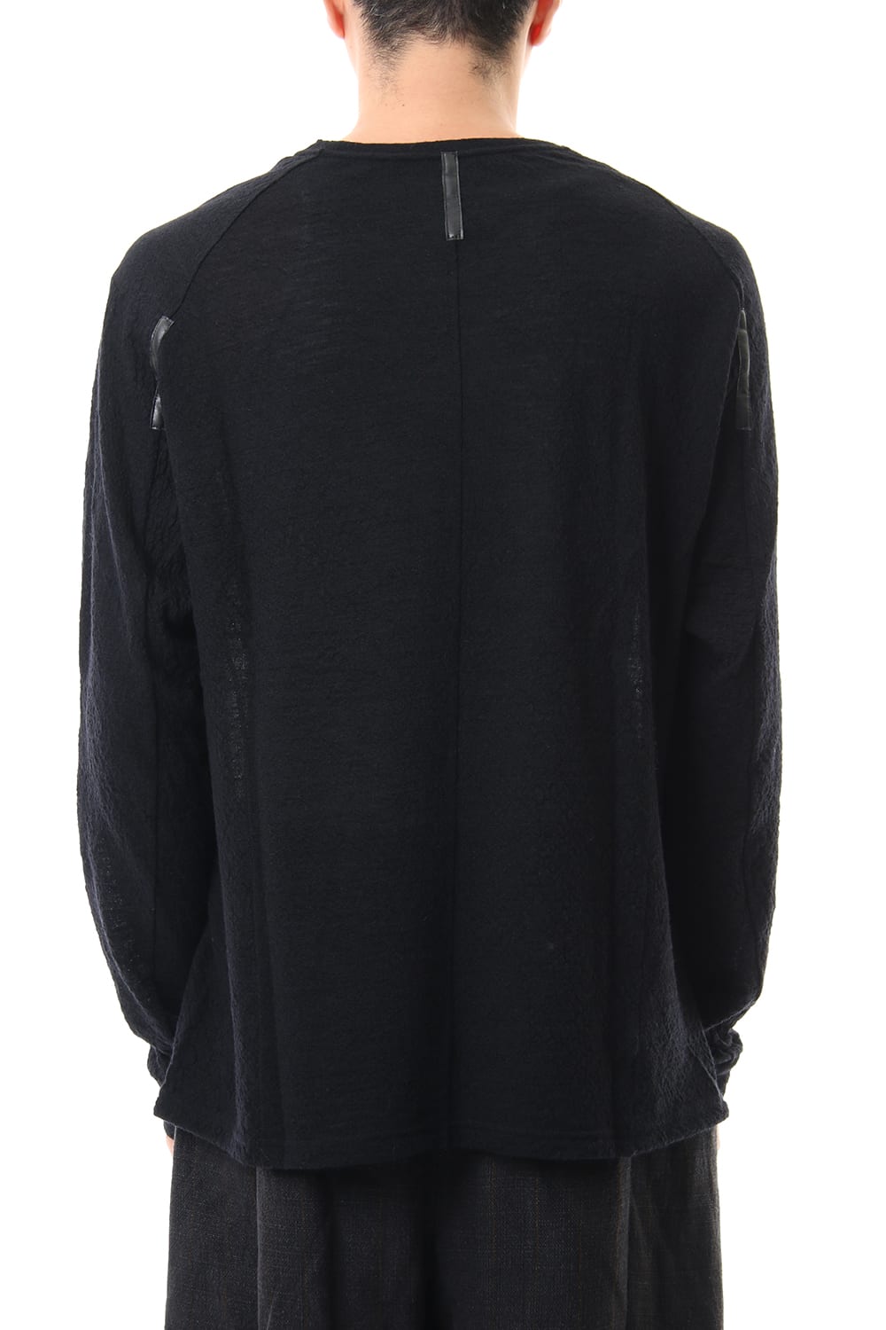 ロング スリーブ ウール / アルパカ ジャージー