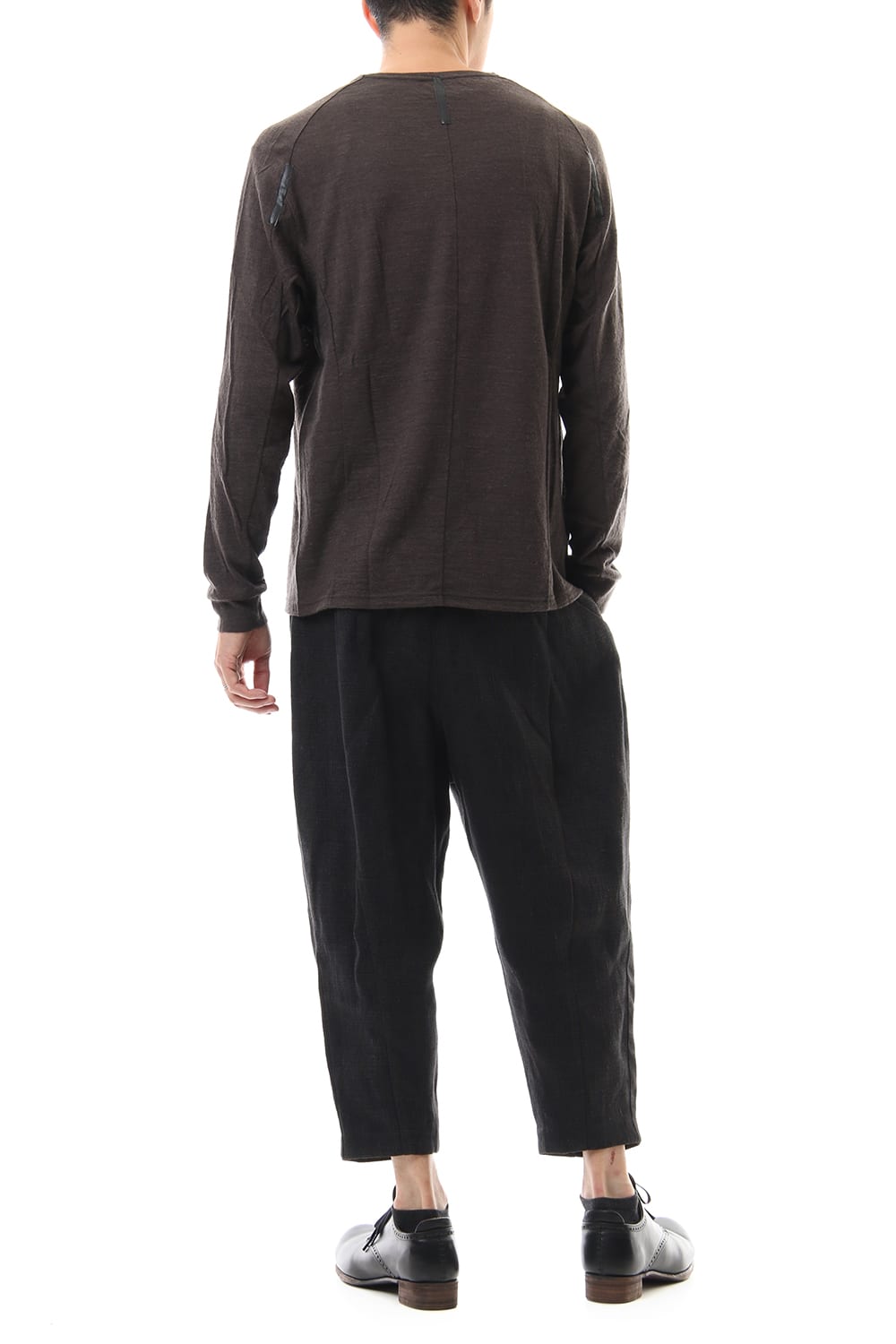 ロング スリーブ ウール / アルパカ ジャージー