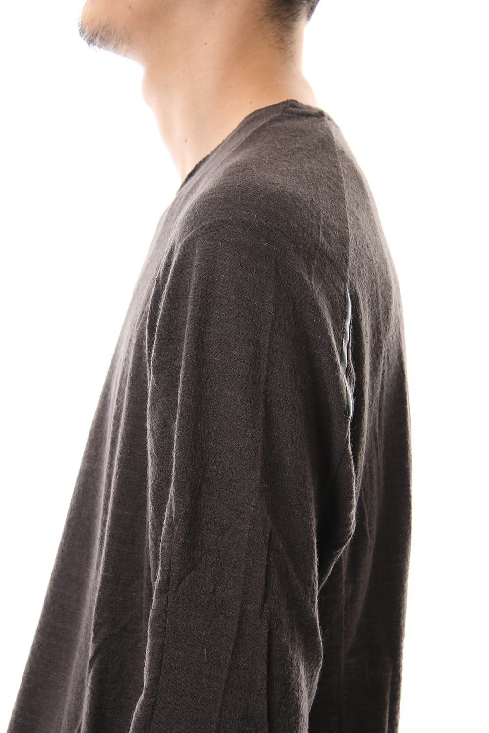 ロング スリーブ ウール / アルパカ ジャージー