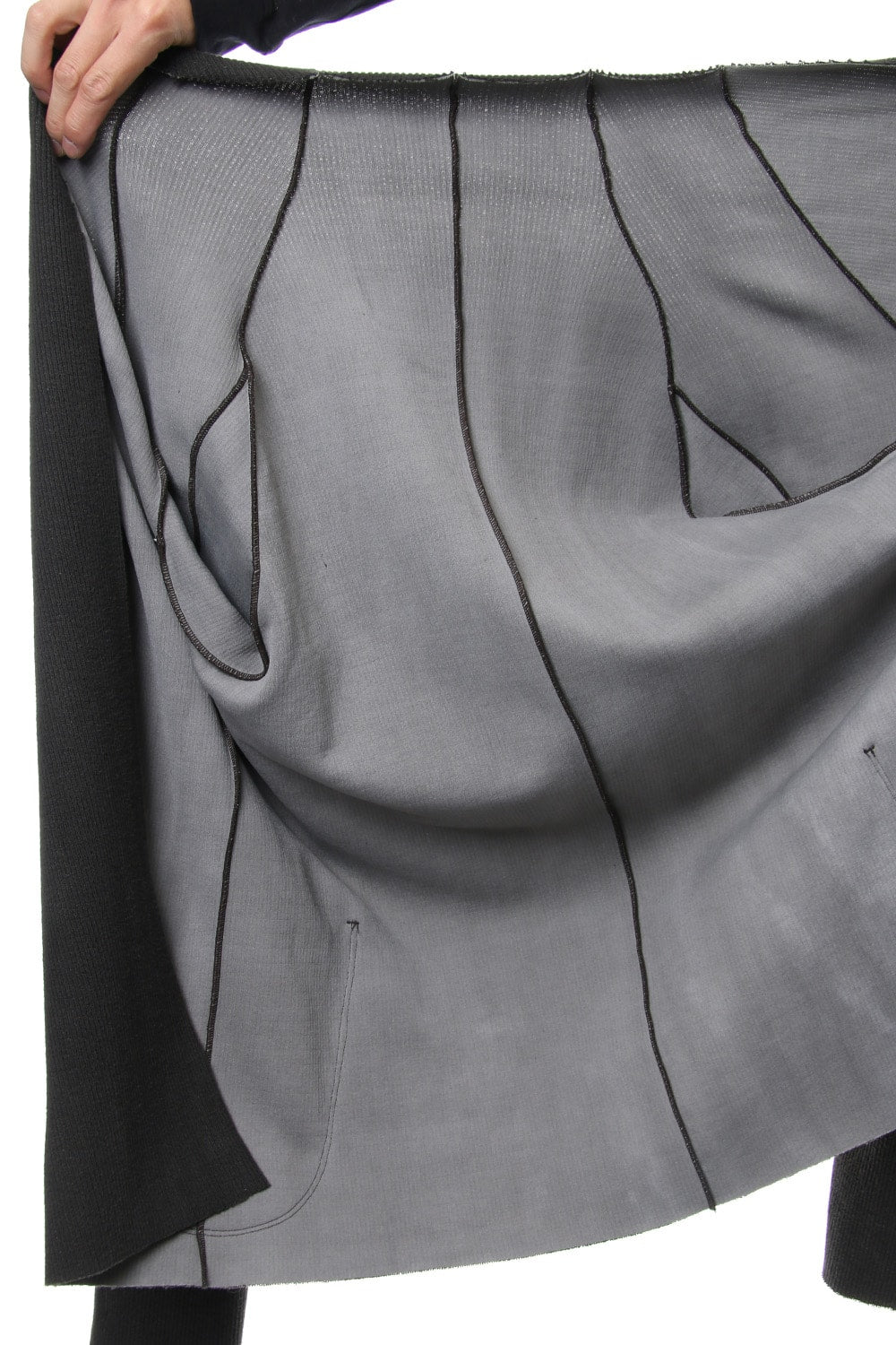 Jacket Jersey Charcoal Dye