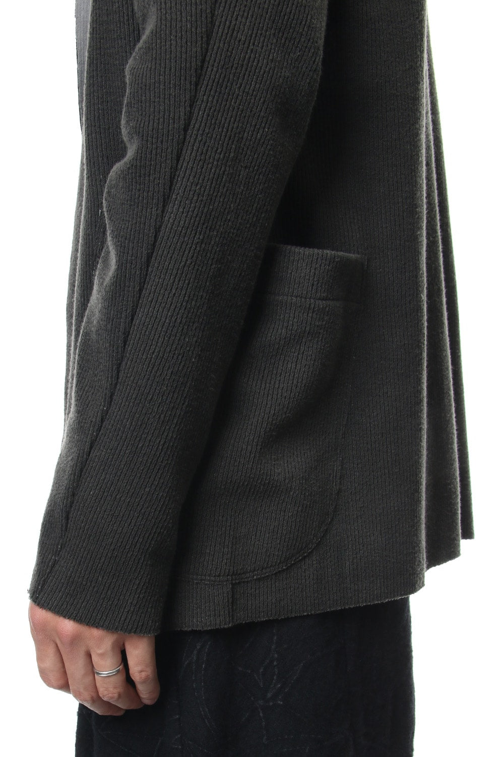 Jacket Jersey Charcoal Dye