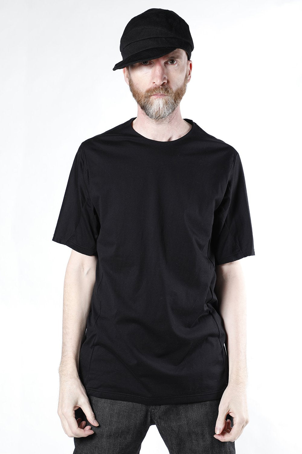 Short sleeve indian cotton jersey ( SUVIN )  Black