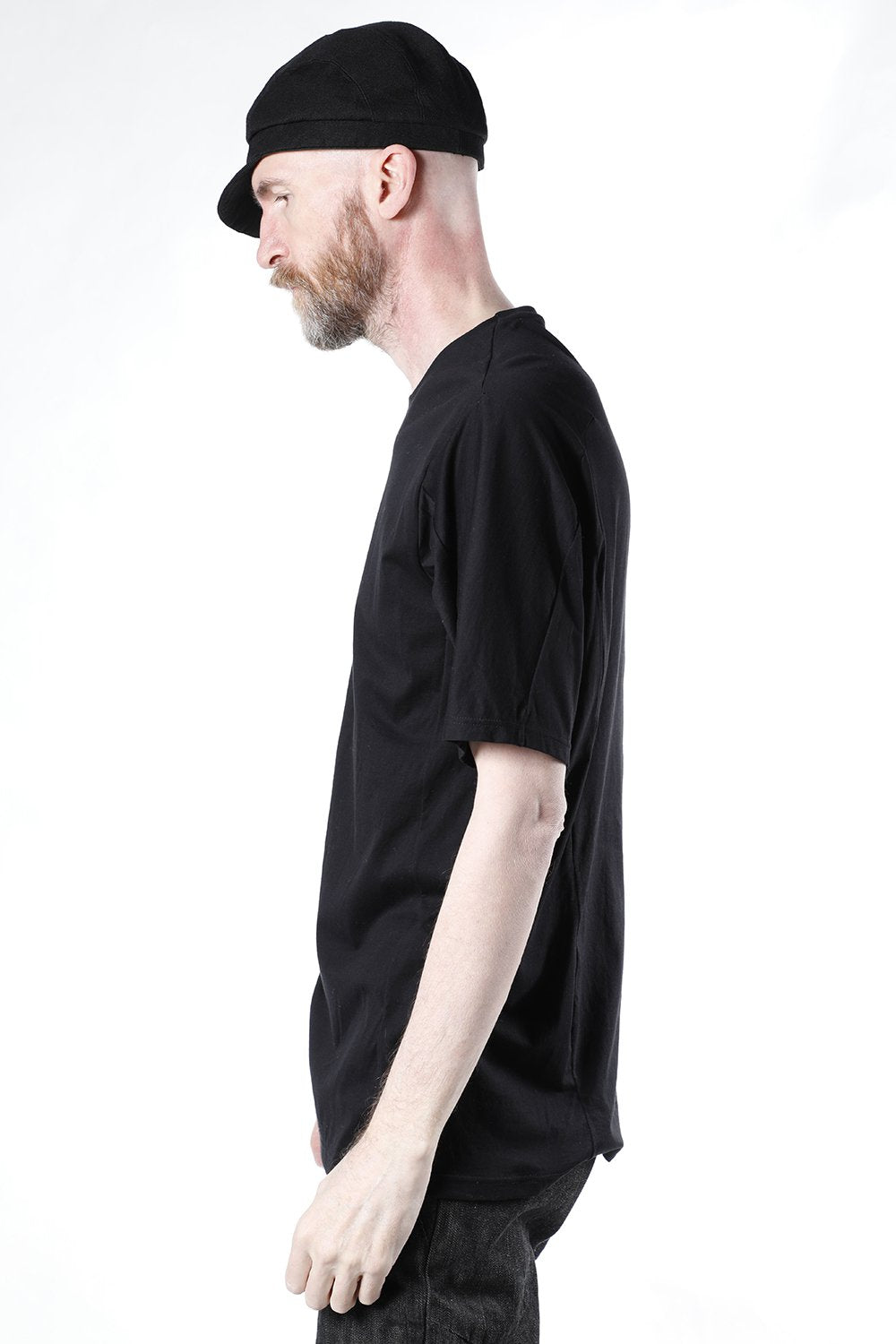 Short sleeve indian cotton jersey ( SUVIN )  Black