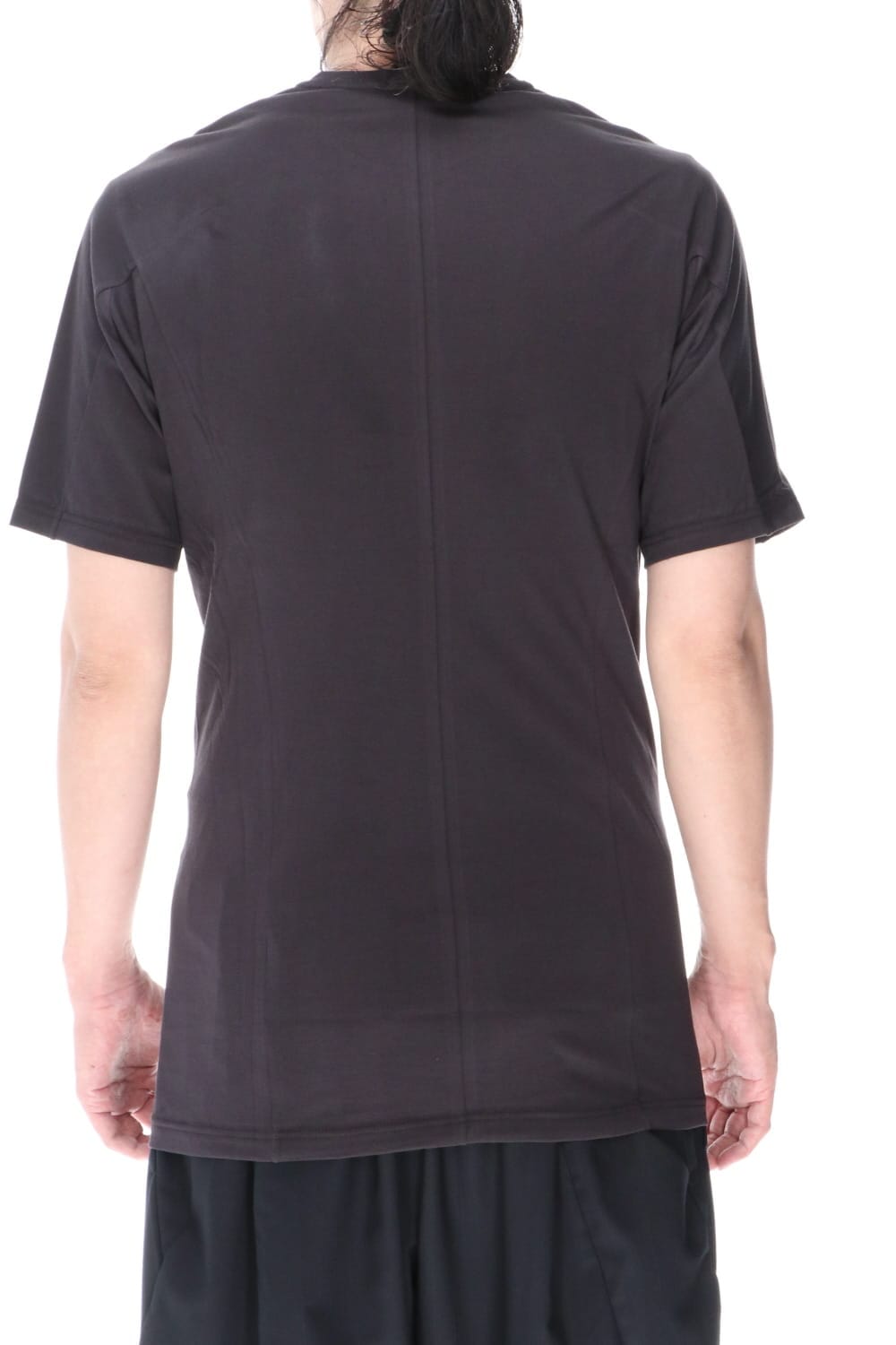 Short sleeve indian cotton jersey ( SUVIN )  Charcoal