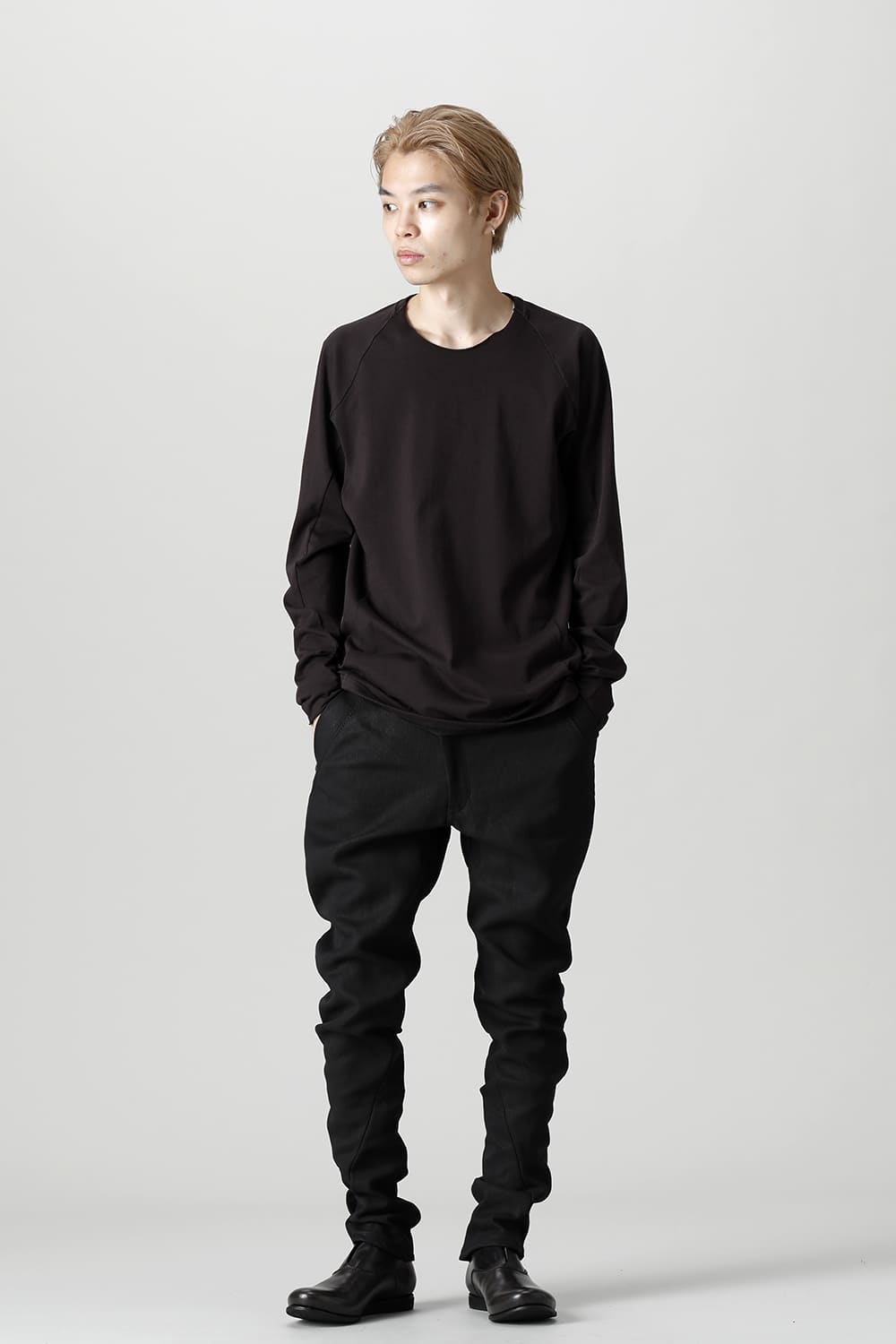 Long sleeve Cotton jersey Lava Stone