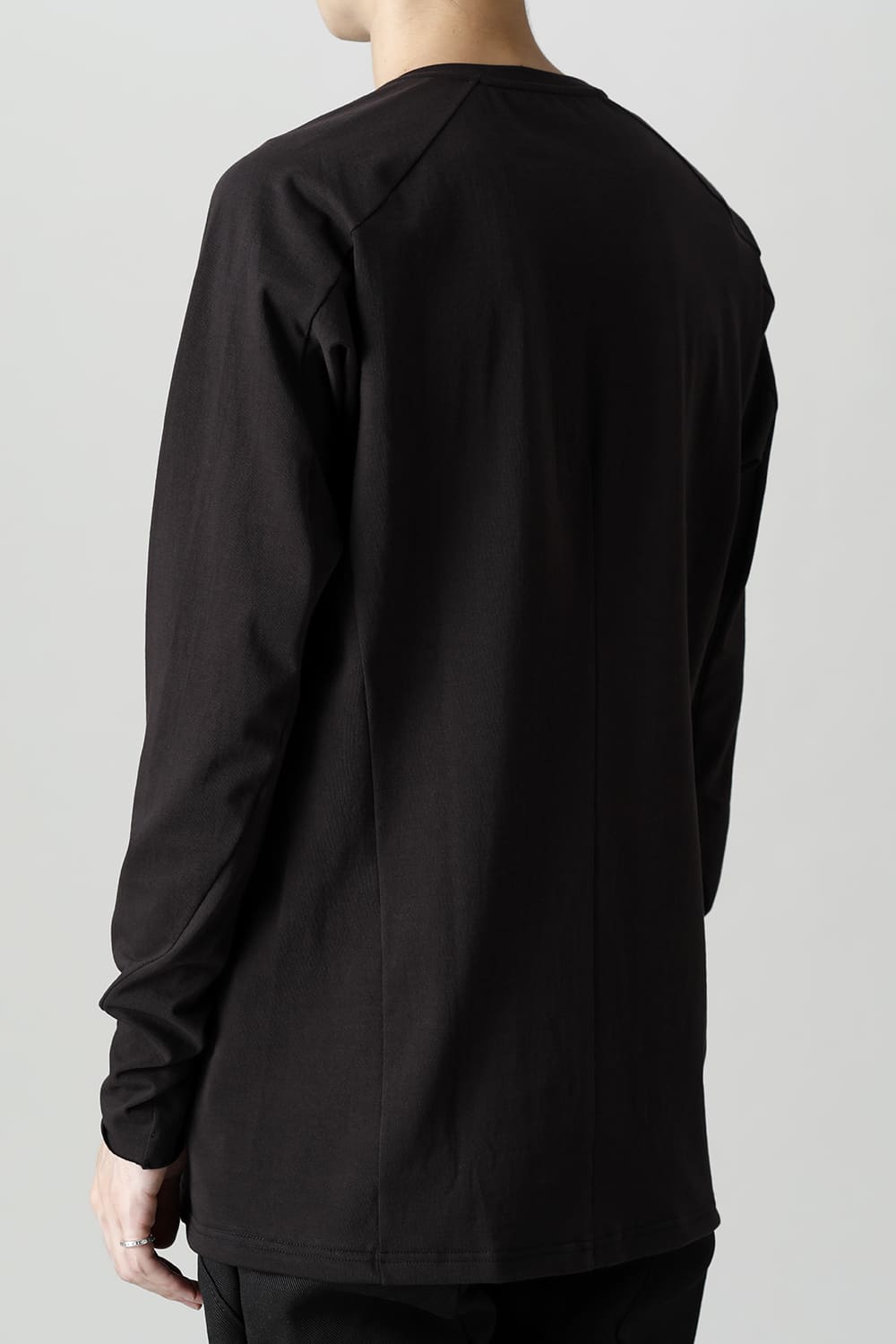 Long sleeve Cotton jersey Lava Stone