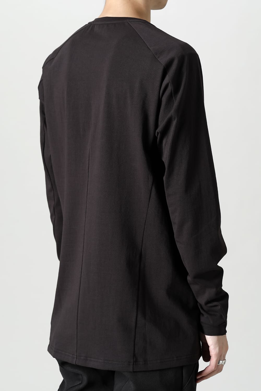 Long sleeve Cotton jersey Lava Stone