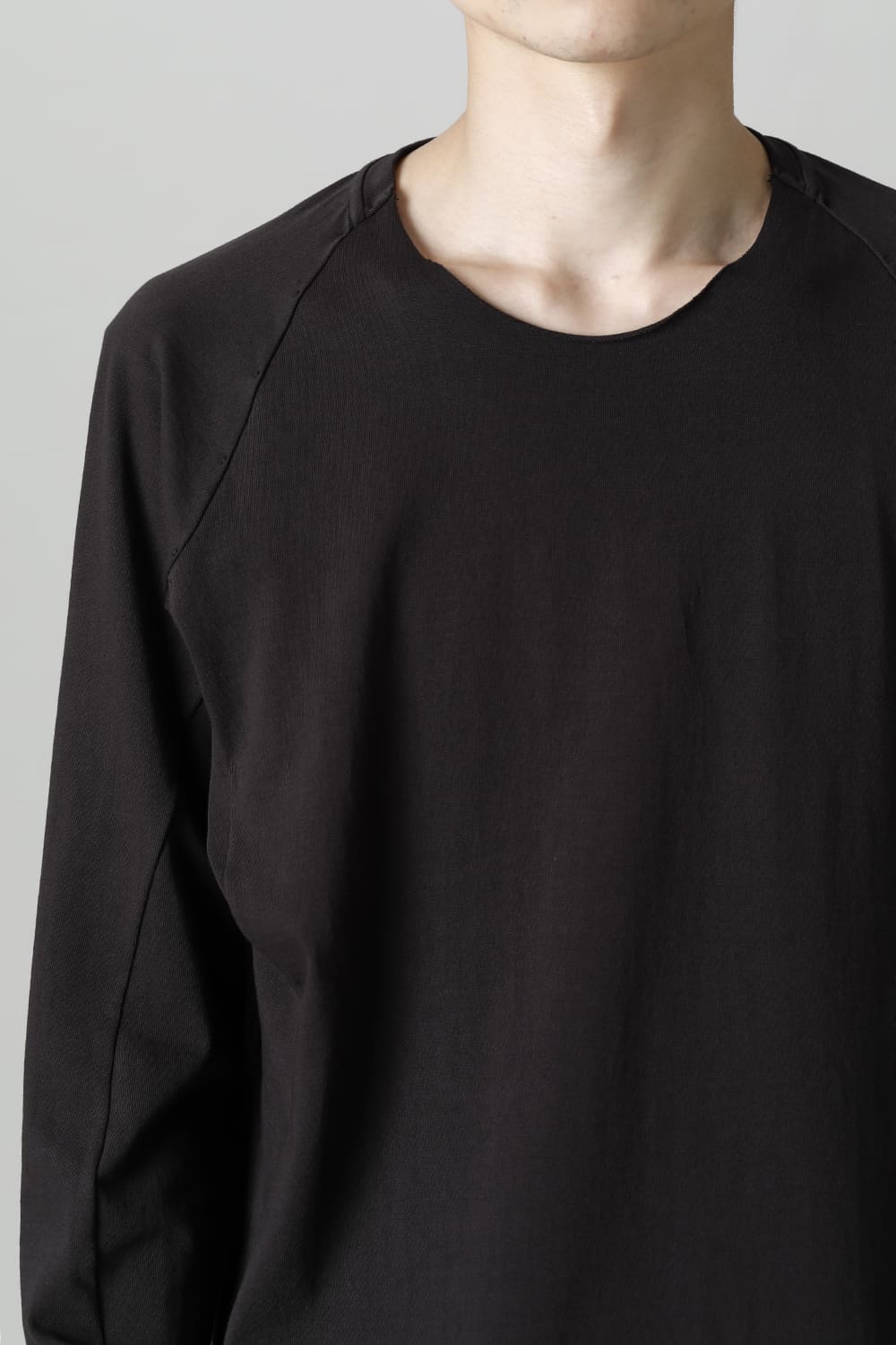 Long sleeve Cotton jersey Lava Stone