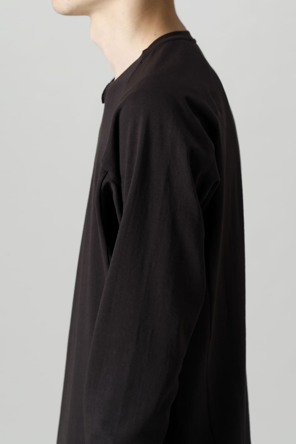 Long sleeve Cotton jersey Lava Stone