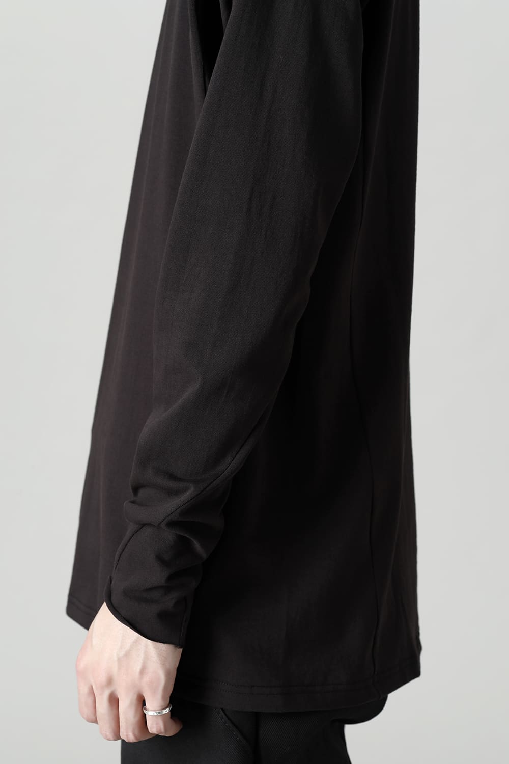 Long sleeve Cotton jersey Lava Stone