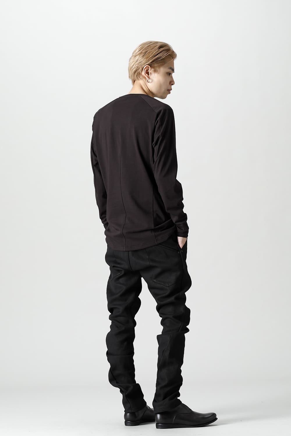 Long sleeve Cotton jersey Lava Stone