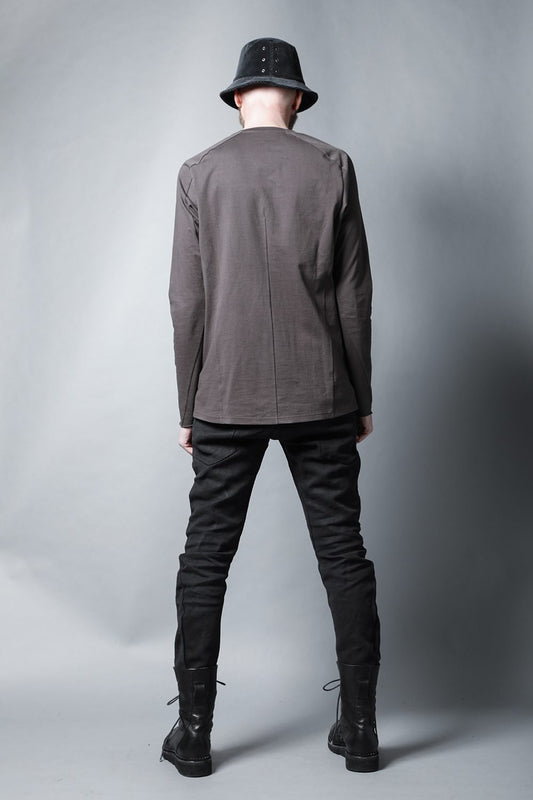 Long sleeve Cotton jersey Warm Gray