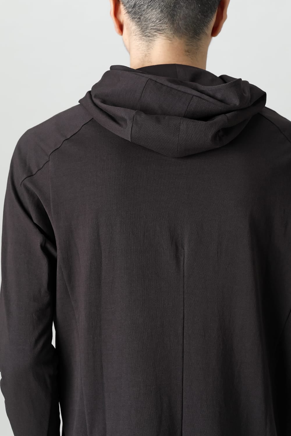 Pullover hoodie Cotton jersey Warm Lava Stone