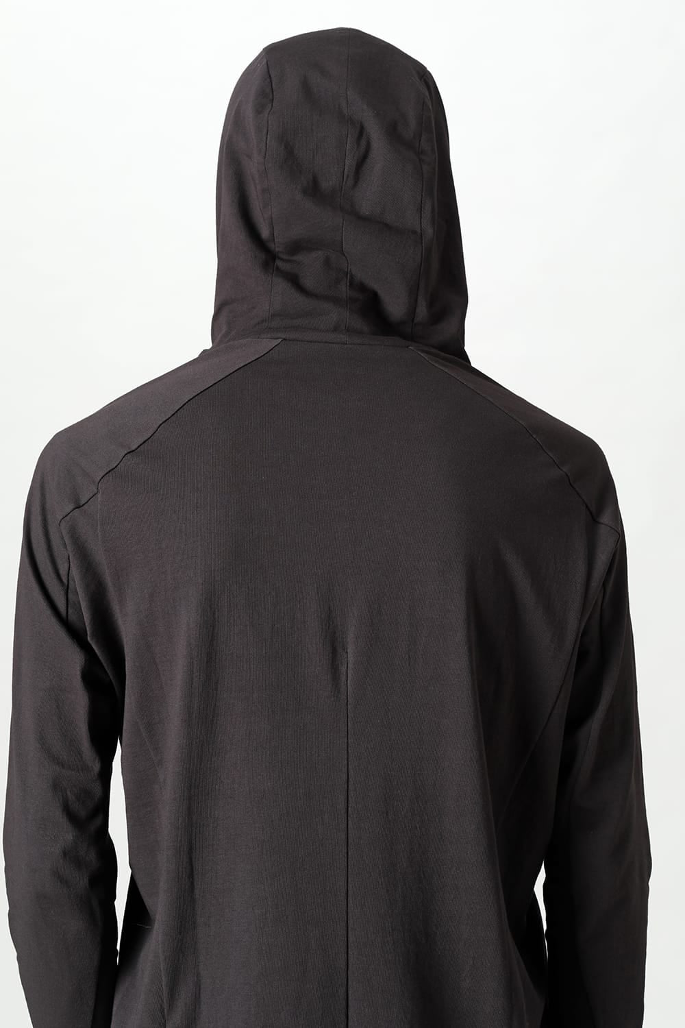 Pullover hoodie Cotton jersey Warm Lava Stone