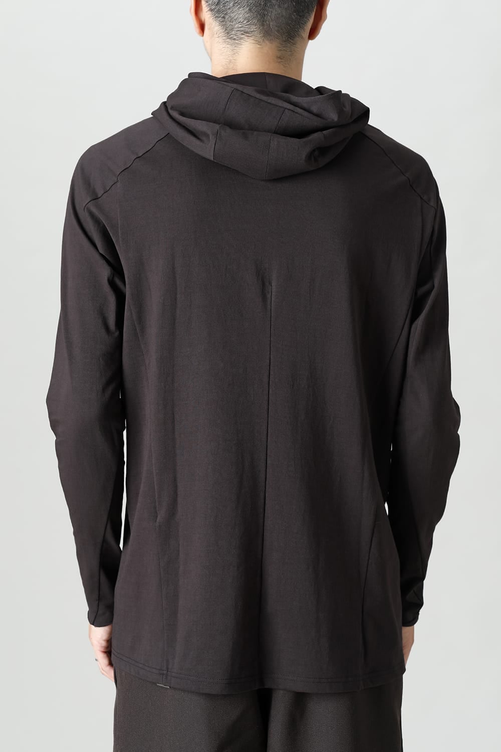 Pullover hoodie Cotton jersey Warm Lava Stone