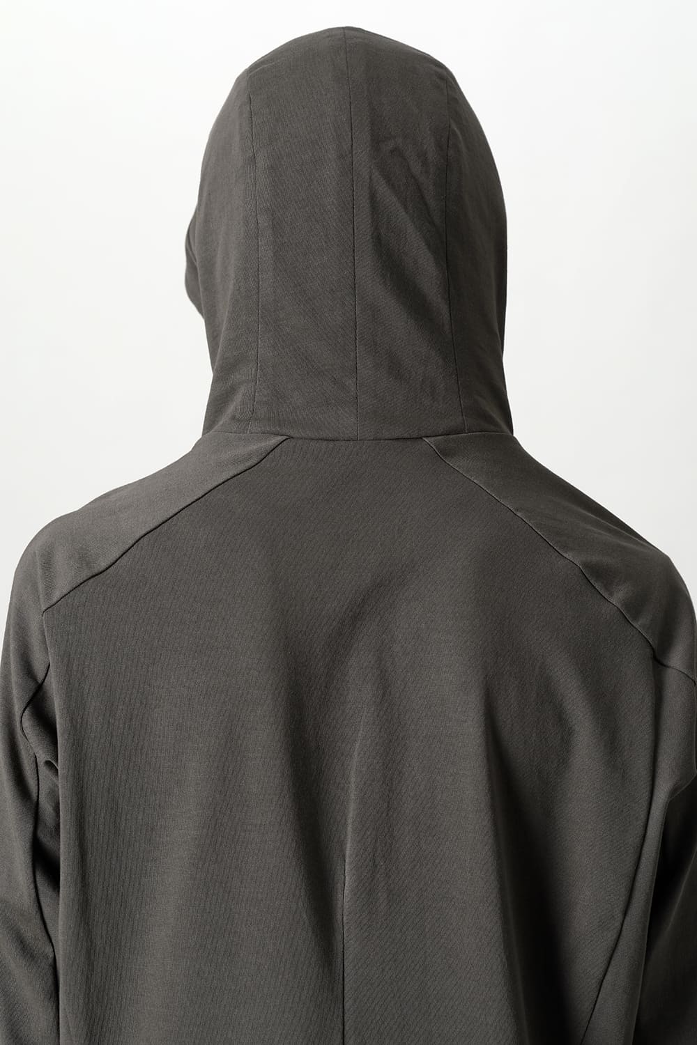 Pullover hoodie Cotton jersey Warm Gray