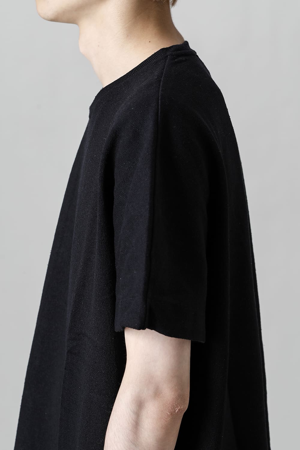Rag top Silk jersey Black