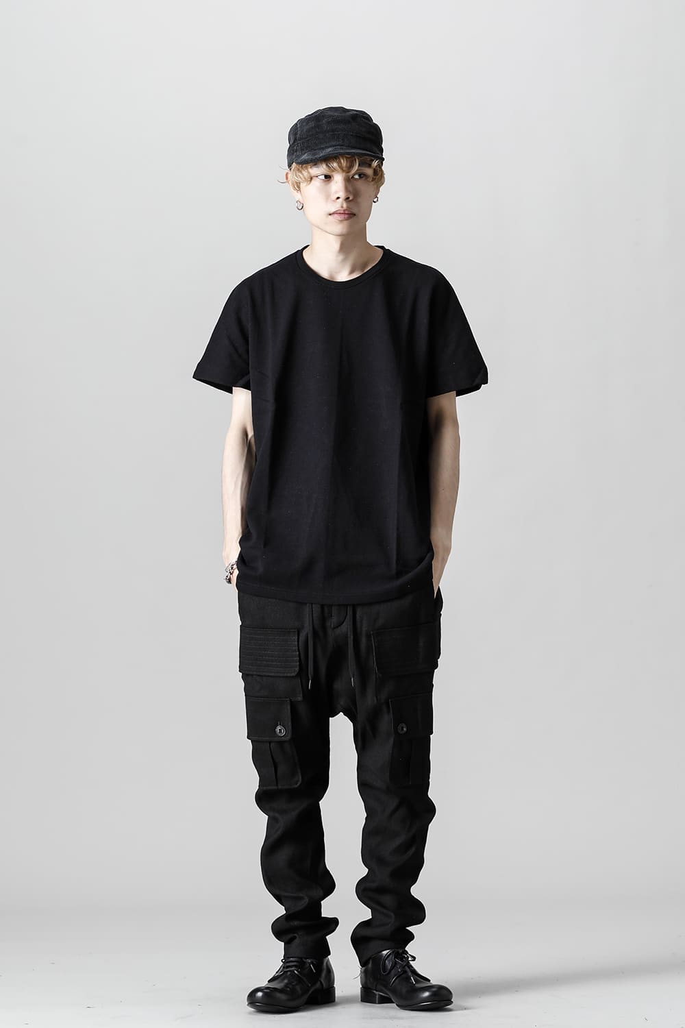 Rag top Silk jersey Black